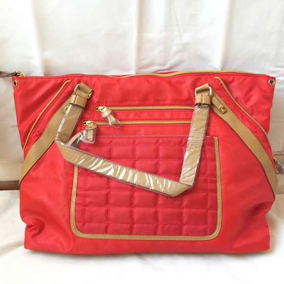 NEW Sondra Roberts SR2 squared WEEKEND BAG HP🎉 - Picture 5 of 8
